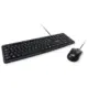 Equip Modelo 245202 Teclado e Mouse com Fios Preto Completo