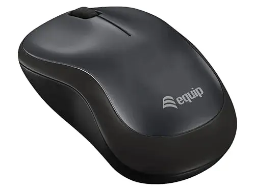 Equip Ratón Sem Fios 1200 DPI RF Wireless Preto