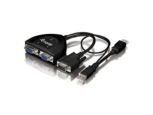 Equip VGA Splitter 2 portas VGA 450 MHz Full HD