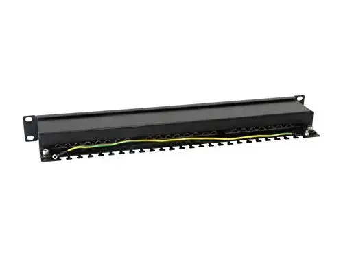 Equip 326425 Patch Panel 24-Port Cat6 Gigabit Ethernet Preto