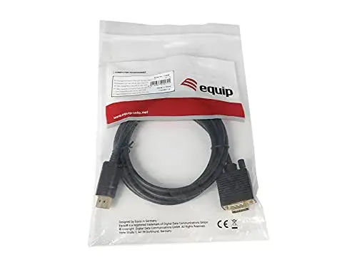 Equip Adaptador DisplayPort Macho para VGA 2m