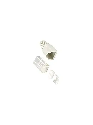 Equip SACO DE 100 FICHAS RJ45 CAT6 Conectores Dourados para Cabo Redondo