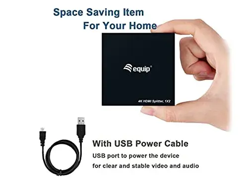 Equip Splitter HDMI 1.4 2 Portas