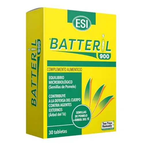 ESI Batteril 900 Semente de Toranja e Tea Tree para Saúde Urinária 30 Comprimidos