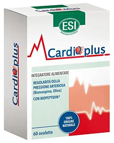 ESI CardioPlus Extrato de Oliveira e Espinheiro 60 cápsulas