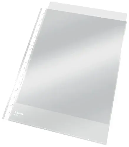 Esselte Bolsa Transparente Folio 80 Microns 100 un