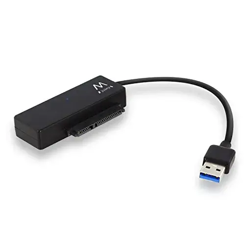 Ewent Adaptador USB 3.1 para SATA 2,5 SSD com Carregador