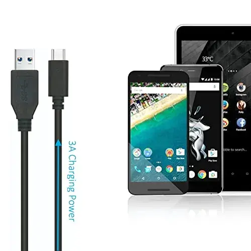 Ewent EC1056 Cabo USB 3.2 Tipo-C 1.8m USB-A