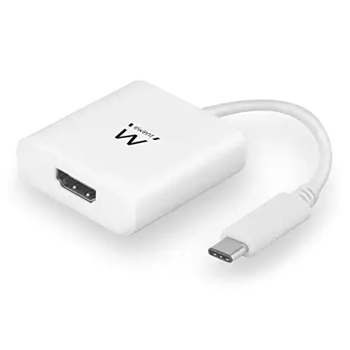 Ewent EW-139501-001-N-P Adaptador USB Type-C para HDMI 4K
