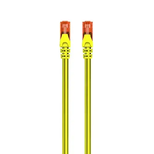Ewent EW-6U-010Y Patch Cable CAT 6 UTP 1,0mt Amarelo