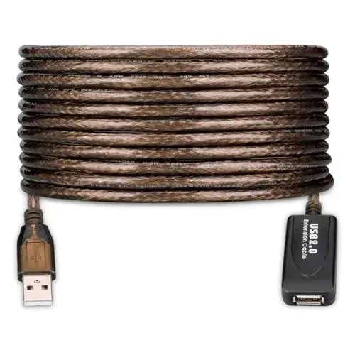 Ewent EW1022 Cabo Extensão USB 15m A Macho Para Fêmea