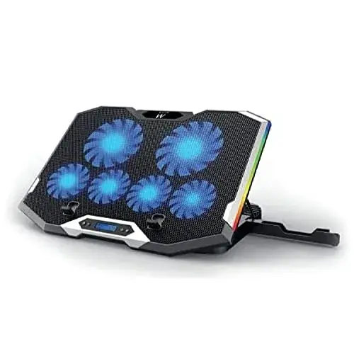 Ewent EW1260 Cooler USB 43,2cm Ventilador para Laptop com Luz RGB