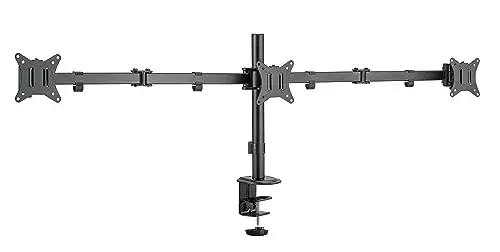 Ewent EW1513 Suporte 3 monitores 68,6 cm Preto