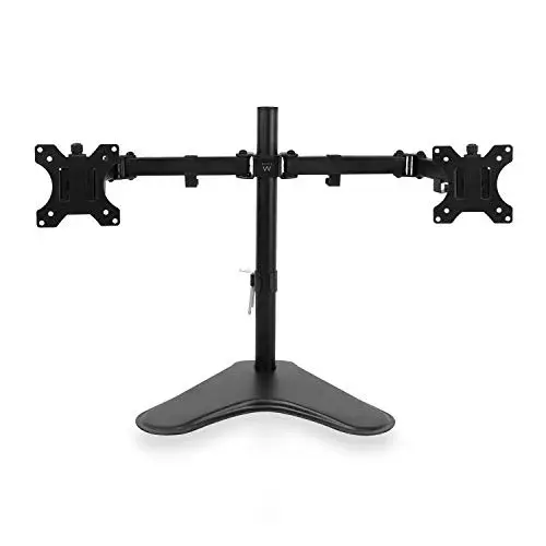 Ewent EW1536 Suporte de Mesa para 2 Monitores 32″ Preto