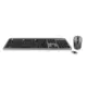 Ewent EW3259 Teclado e Rato Wireless Silencioso Cinza