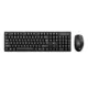 Ewent EW3282 Teclado e Rato Wireless Preto 104 Teclas
