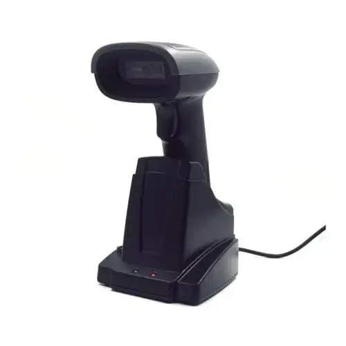 Ewent EW3440 Scanner de Códigos de Barras 1D/2D com Base Inteligente Bluetooth RF Wireless USB