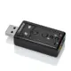 Ewent Ew3762 Adaptador de Áudio USB com Microfone e Controle