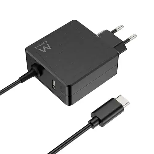Ewent EW3978 65W Carregador USB-C Preto