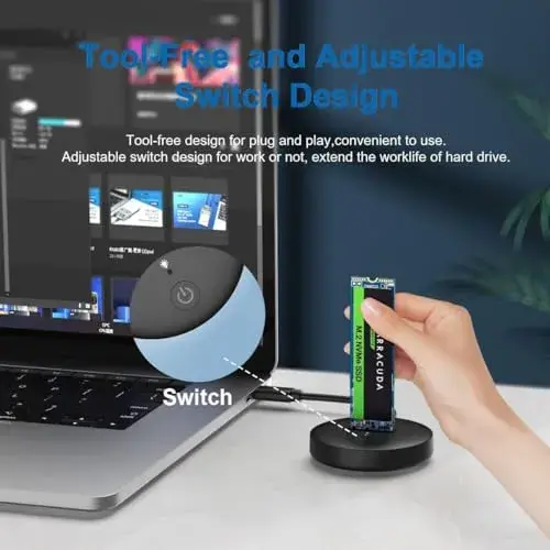 Ewent EW7013 SSD M.2 NVMe USB-C USB 3.2 Gen 2