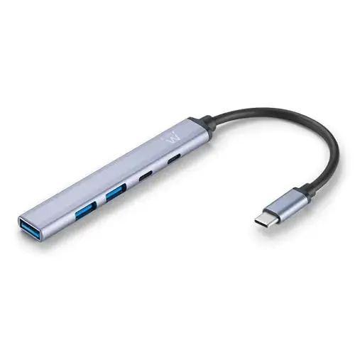 Ewent Hub USB-C EW1149 USB 3.2 Gen 1 5 portas