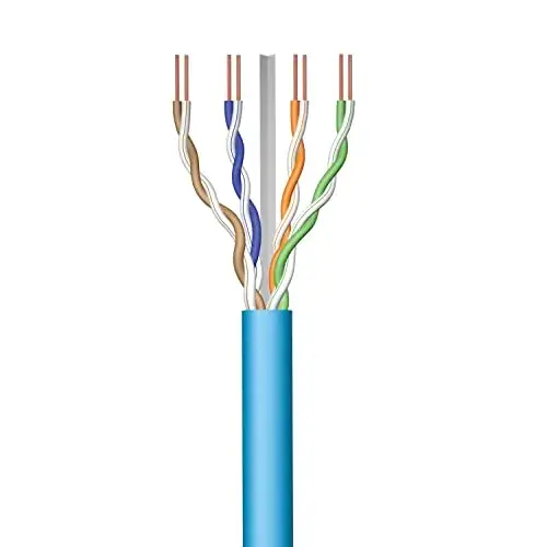 Ewent IM1223 Cabo de Rede Cat6A U/UTP 100m Azul