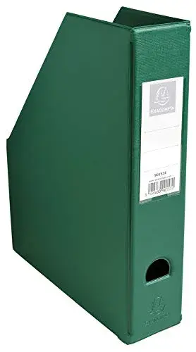 Exacompta Suporte Revistas Pvc Lombada 70mm 230x310x70mm Verde