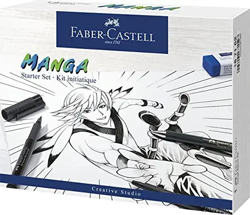 Faber-Castell Marcador Artístico Pitt Manga Starter Set