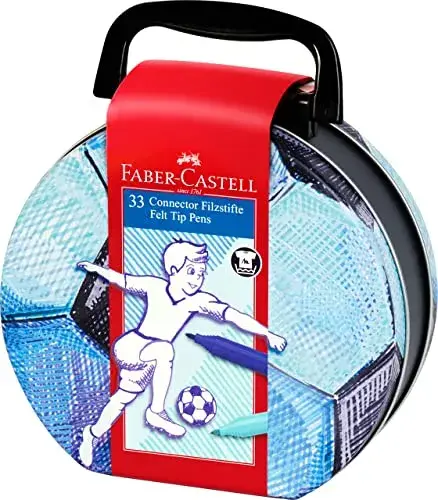 Faber-Castell Marcador Feltro Futebol 33un