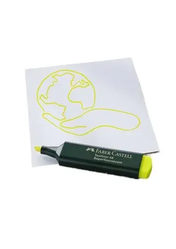 Faber-Castell Marcador Fluorescente Amarelo 48-07