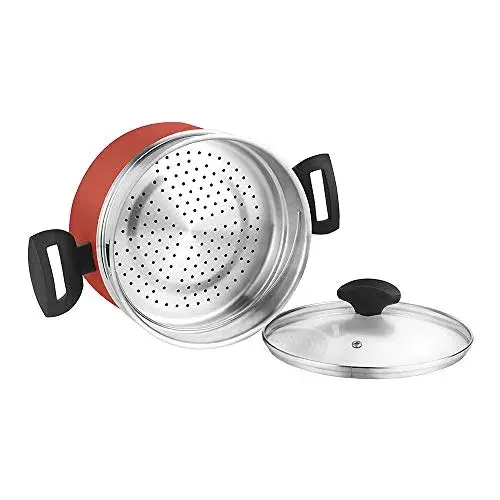 Fagor 78547 Panela de vapor 20cm Alumínio Vermelho