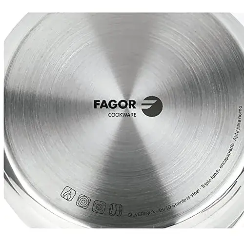 Fagor Panela de Aço Inoxidável 6,8L