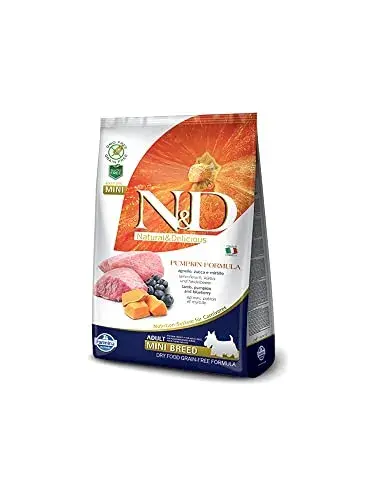 Farmina Ração Seca Cães Mini Cordeiro & Mirtilos 2,5kg