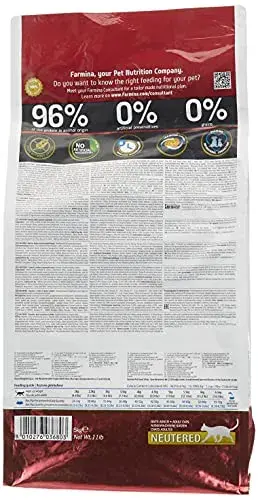 Farmina Raçao Seca Gatos Pumpkin Neutered Codorniz 5kg