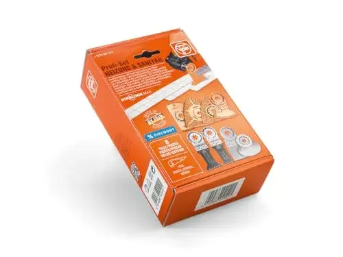 Fein Starlock Max Conjunto de Acessórios para Reparo Sanitário Dourado