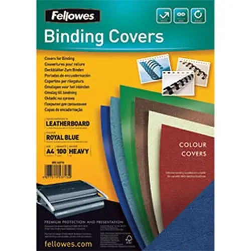 Fellowes Capas para Encadernar A4 250g 100 Fls