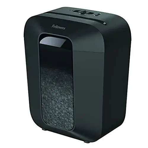 Fellowes LX41 8 folhas minicorte preto