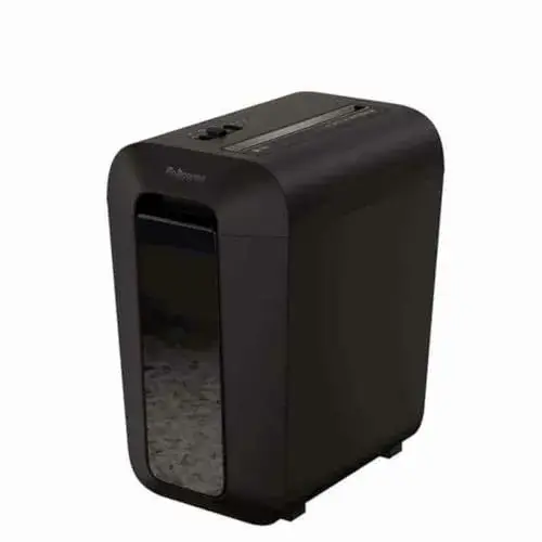 Fellowes LX65 10Folhas Destruidora Preto