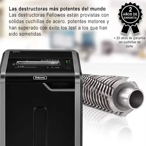 Fellowes 225Mi 83L Destruidora de Papel