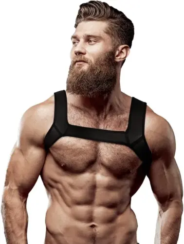 Fetish Submisse Attitude Neoprene Sport Men Harness M