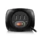 Ficha Tomada com USB Preto 1,5 m