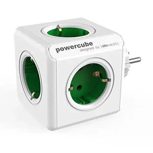 Ficha Tomada Powercube 5x 16A Verde