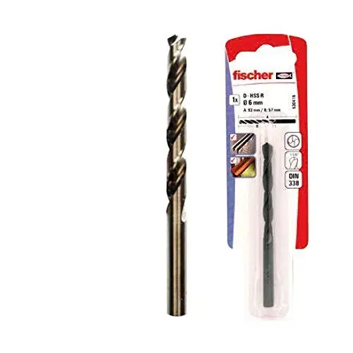 Fischer Pack 2 Brocas de Metal HSS-G 2,5 mm