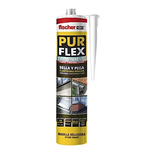 Fischer Selante de Juntas Purflex 310ml Transparente