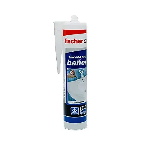 Fischer Silicone Banhos 300ml Transparente Fungicida