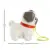 Fisher-Price Passeia o Cachorrinho Pug Brinquedo de Arrastar com Sons Função de Motricidade a Partir de 12 Meses