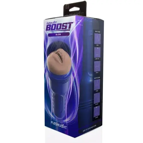 Fleshlight Boost Boca Masturbador Simulação Realista