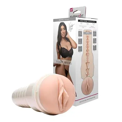 Fleshlight Violet Myers Vagina Masturbador Masculino