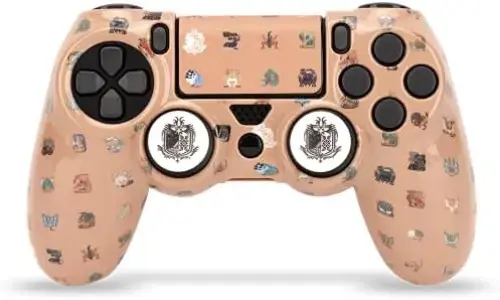 FR-TEC Kit Capa para Comando PS4 Compatível com Dualshock v2 Preto