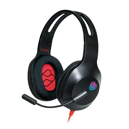 FR-TEC Typhoon Headset Gaming com Microfone Binaural Preto